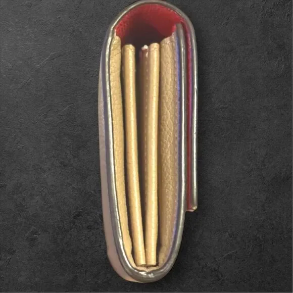 Céline Paris Beige Leather Wallet Chain Shoulder Bag - Picture 11 of 17